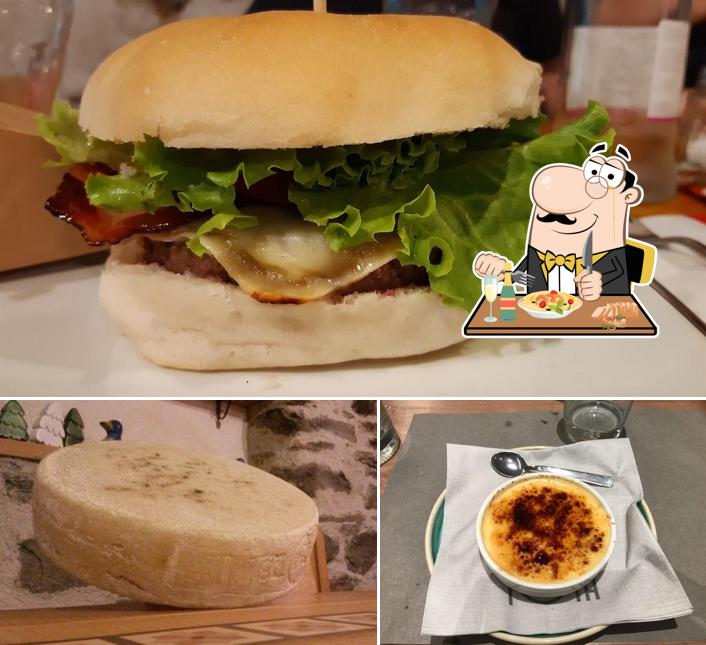 Creme brulee al Pota Mountain Burger