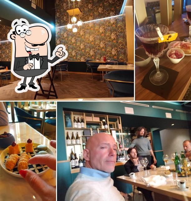 Gli interni di Al Maló Cucina e Miscelazione