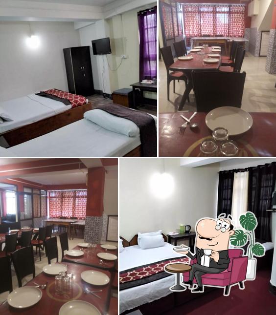 The interior of Hotel Reechu,Middle Sichhey