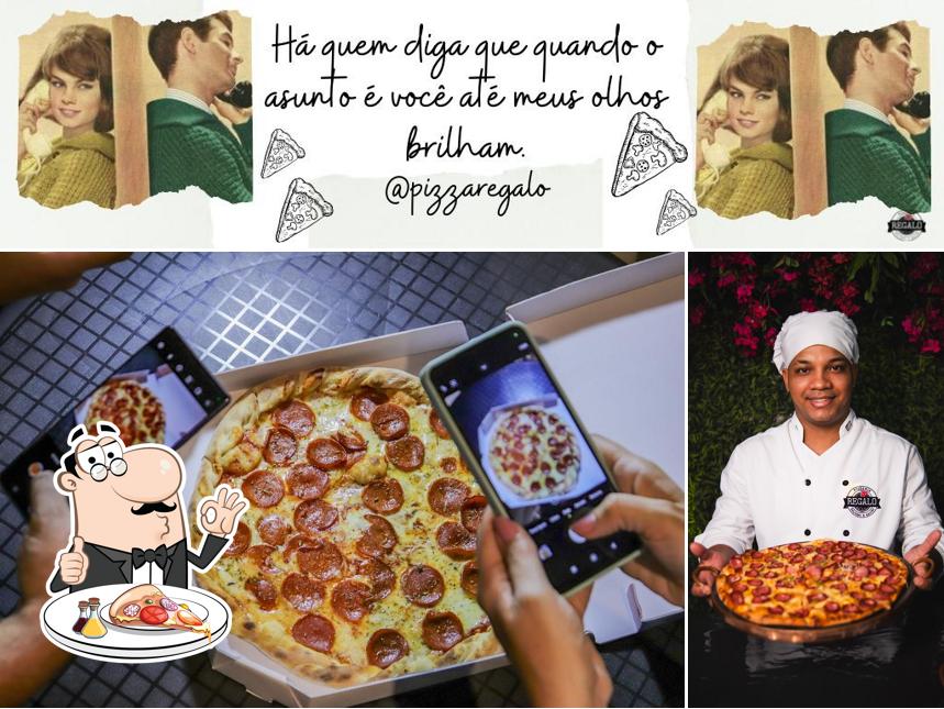 No Pizzaria Regalo (Cohama) l Pizzaria em São Luis, você pode provar pizza