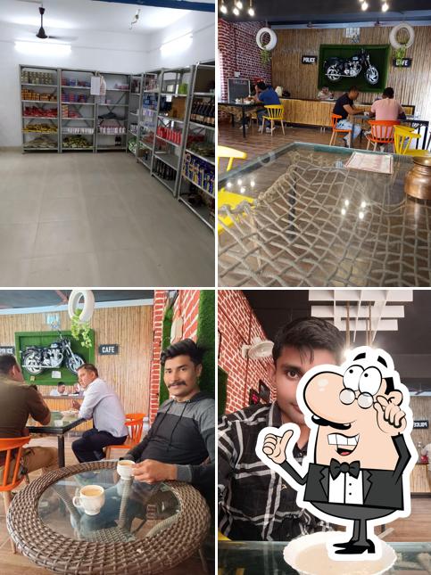 Check out how Police Café looks inside