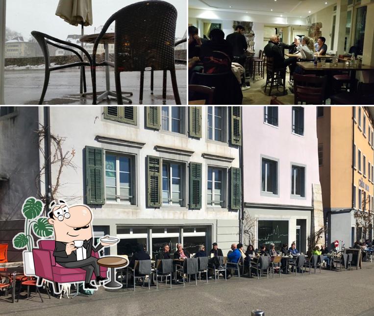 Gli interni di Barock Café & Bar