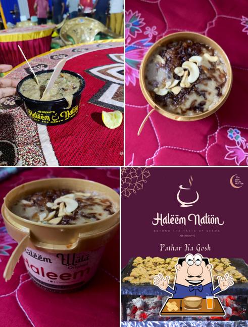 Food at Haleem Nation
