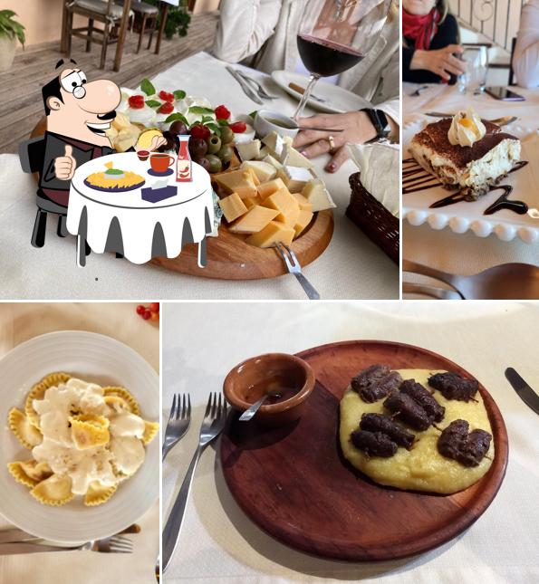 Prato de queijo em La Cucina Della Donatella