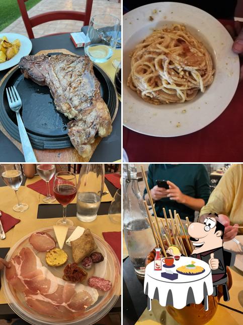 Piatto di formaggi al Risto Macelleria Tirino