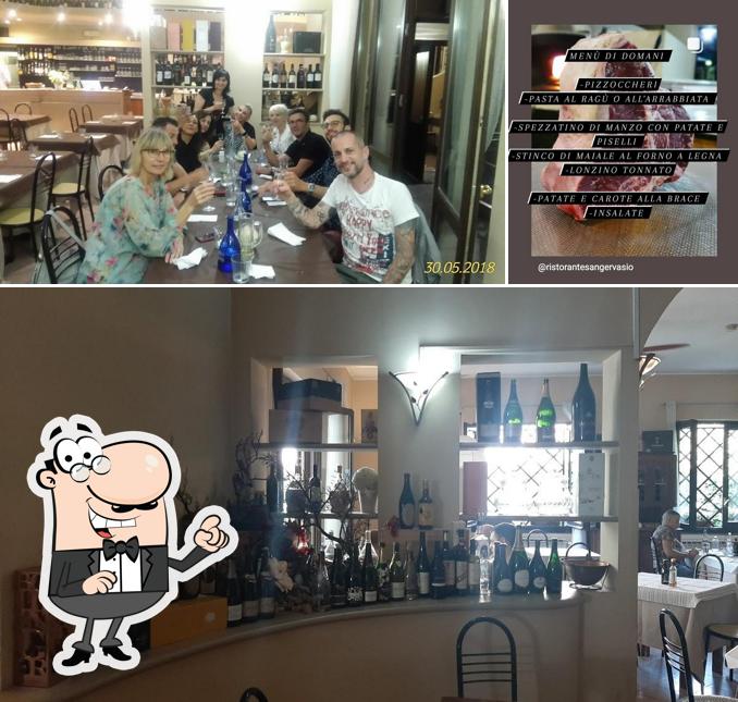 La interni e nozze del ristorante