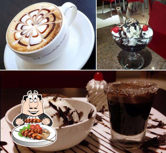 Chocolate mousse at The Chocolate Room