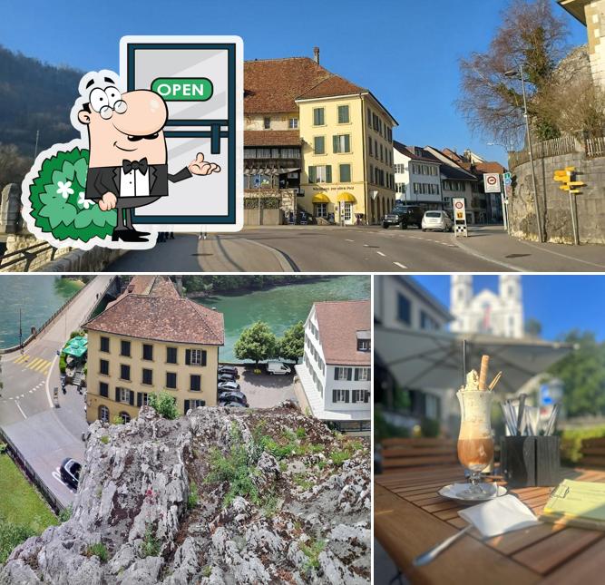 Gli esterni di Wirtshaus zur alten Post · Aarburg