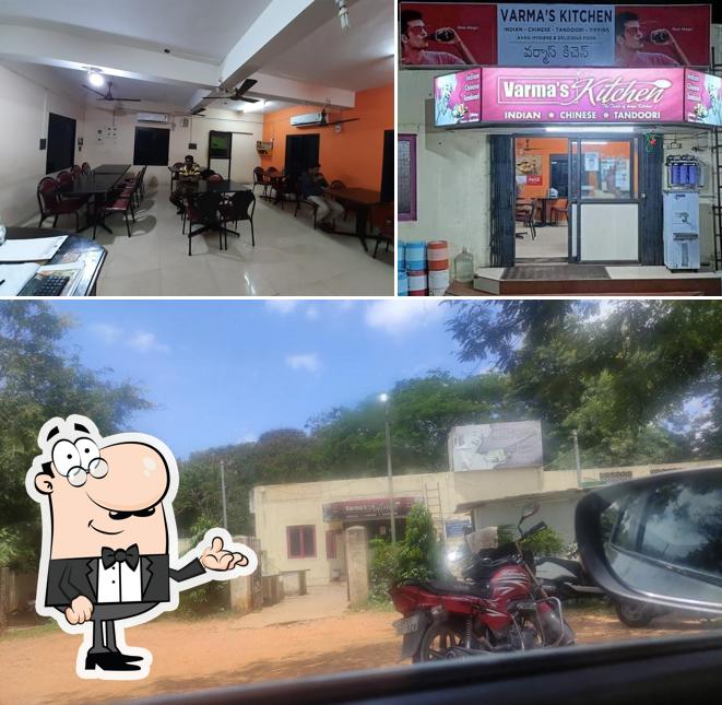 The photo of Varma's kitchen’s interior and exterior