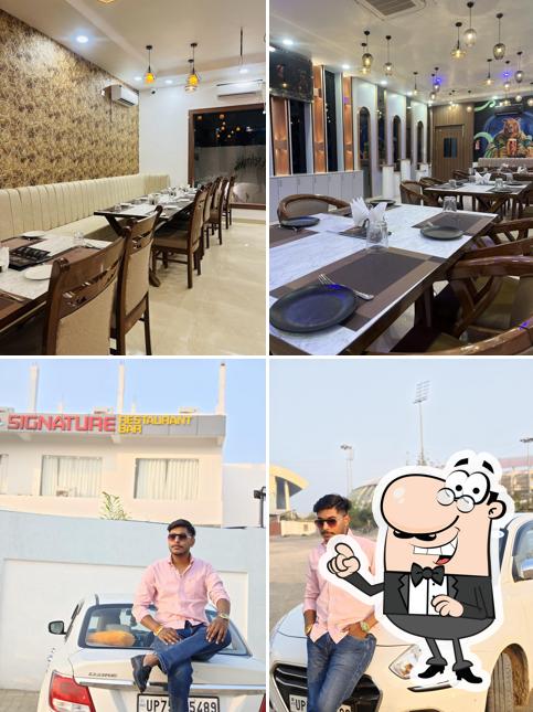 The picture of Hotel Signature Restaurant And Bar, Saifai’s interior and exterior