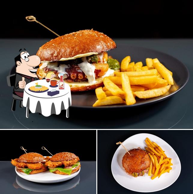 Ordina un hamburger a Fitzgerald Food