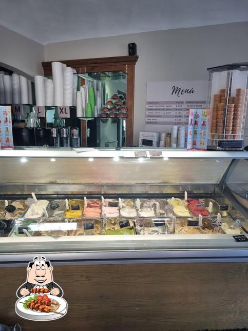 Cibo al Gelateria Muccatella