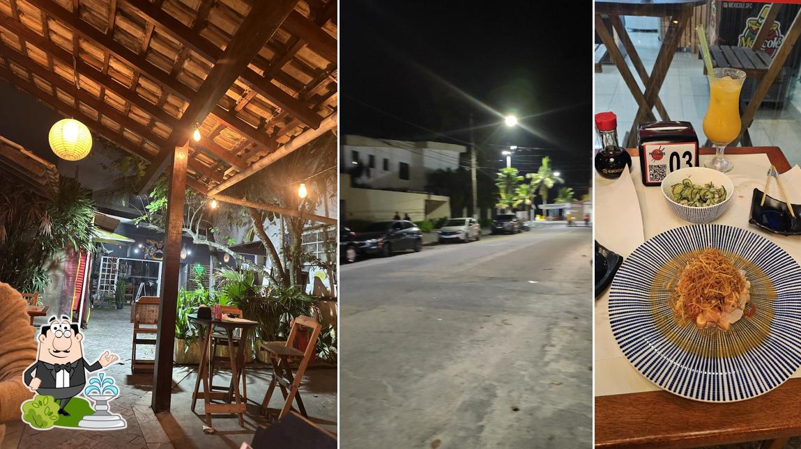 O exterior do N'ativos Sushi da Ilha