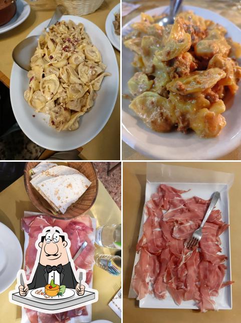 Prosciutto crudo al Osteria Fafein