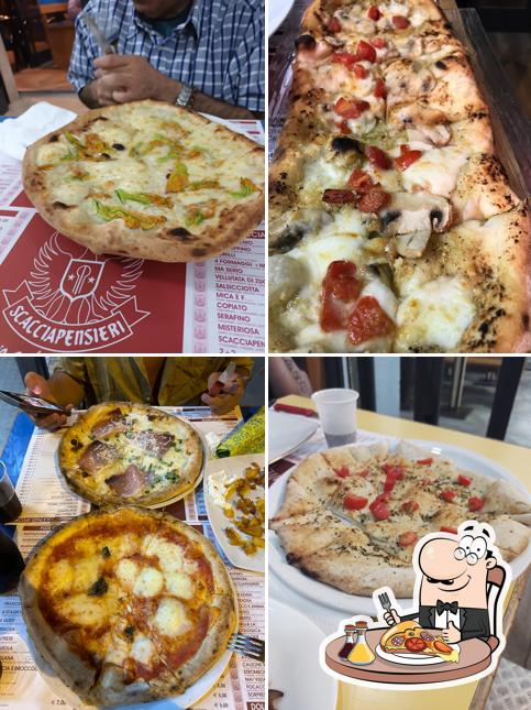 Scegli tra le svariate varianti di pizza