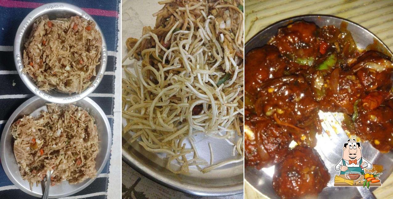 Spaghetti bolognese at Suraj Chinese Center & Sandwiches