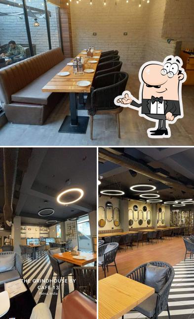 The interior of The Grindhouse By Cafe 13