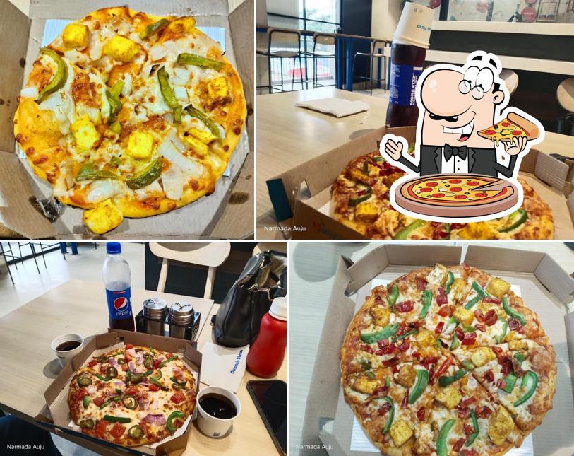 Order different types of pizza