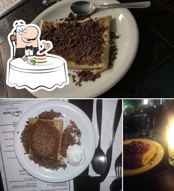 Tiramisù em Crepe Royale