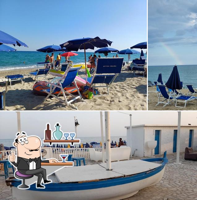Gli interni di Cafè del Mar