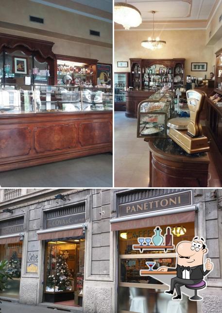 Siediti a un tavolo di Pasticceria Giovanni Cova & C. Milano