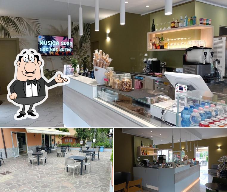 Gli interni di Gelateria La Piazzetta