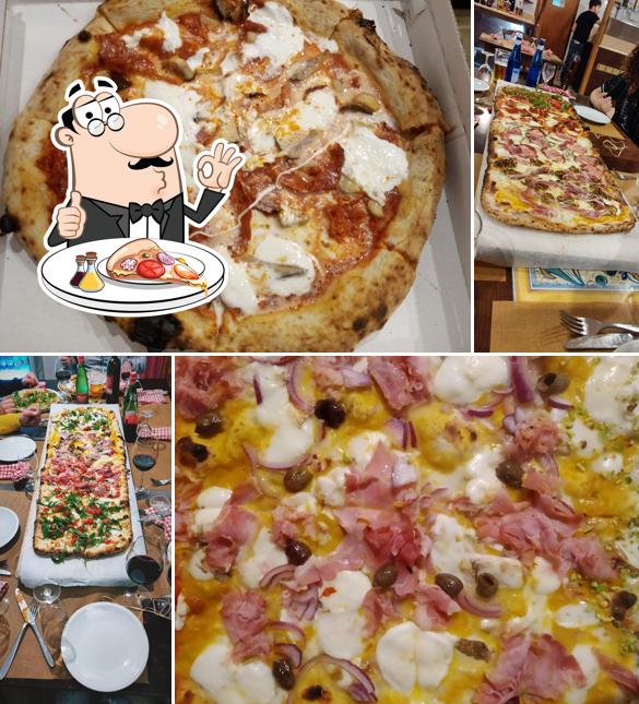 A La Giara, puoi ordinare una bella pizza