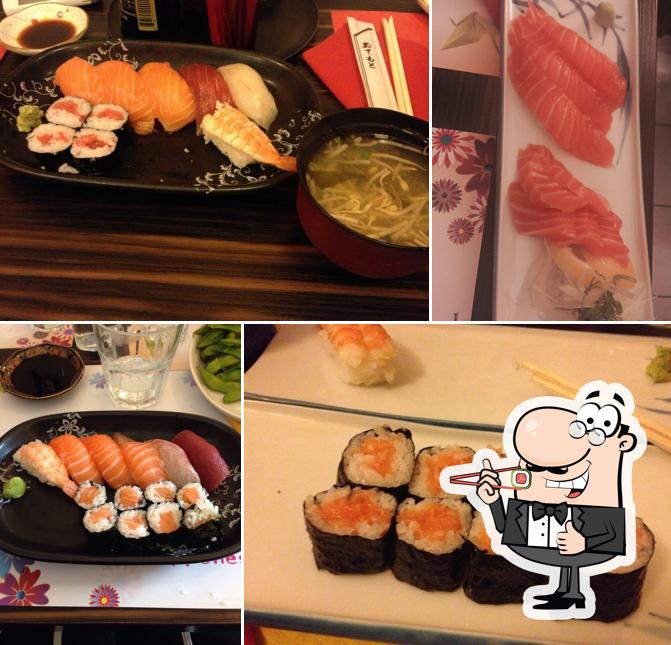 Prenditi le diverse opzioni di sushi