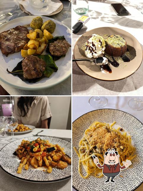 Cibo al Ristorante Trattoria Vico Proiette