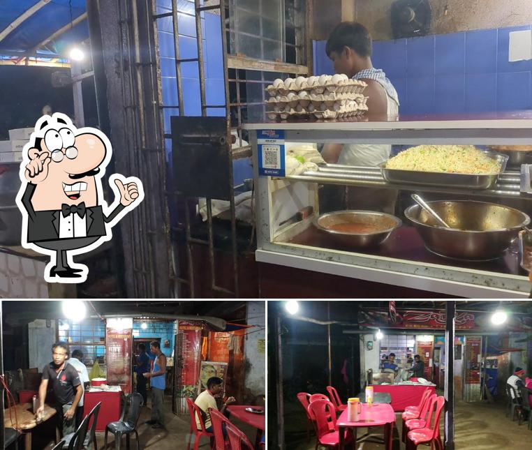 The interior of Zaika Food Corner