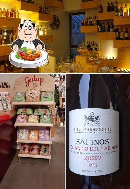 Tra le varie cose da Mostovino si possono trovare la cibo e vino
