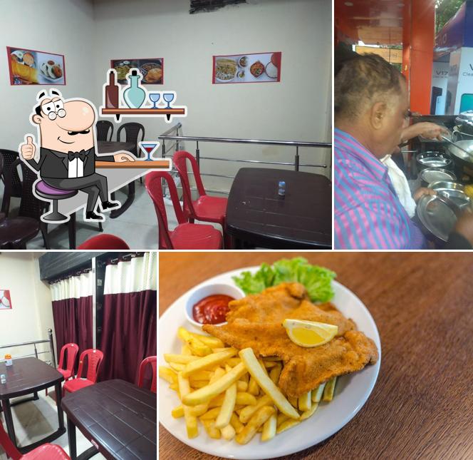 The interior of RAVI FAST FOOD