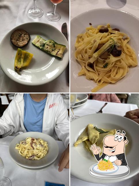 Spaghetti alla carbonara al Agriturismo La Sercola Azienda Agricola