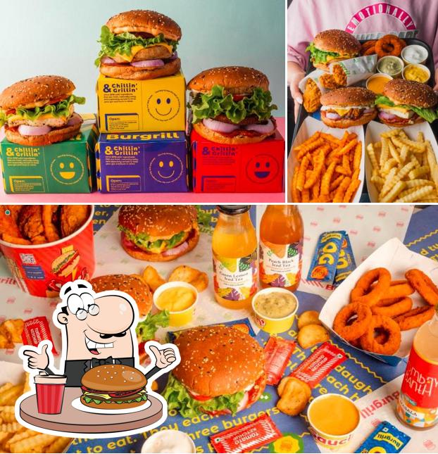 Get a burger at Burgrill Sir Jadeja's - Best Burgers in Gujarat