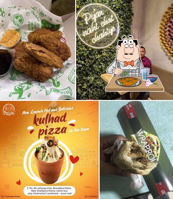 Chicken wings at Chai Nagri Bhopal