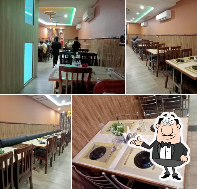 The interior of DUTTA KITCHEN AND FAMILY RESTAURANT