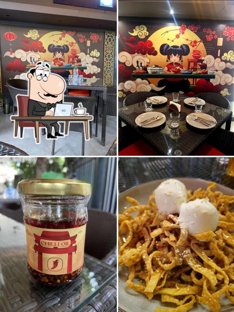 The interior of Hakka Chow