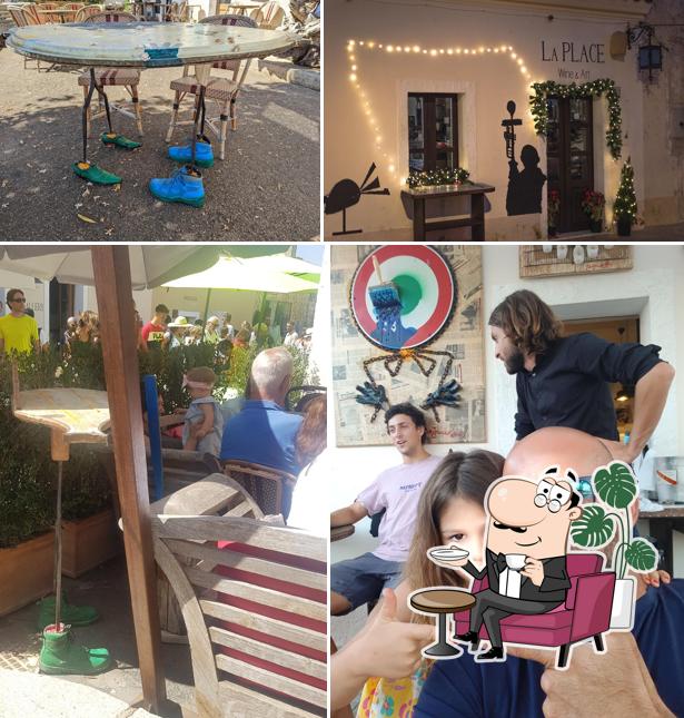 Dai un'occhiata agli interni di La Place - Art & Wine