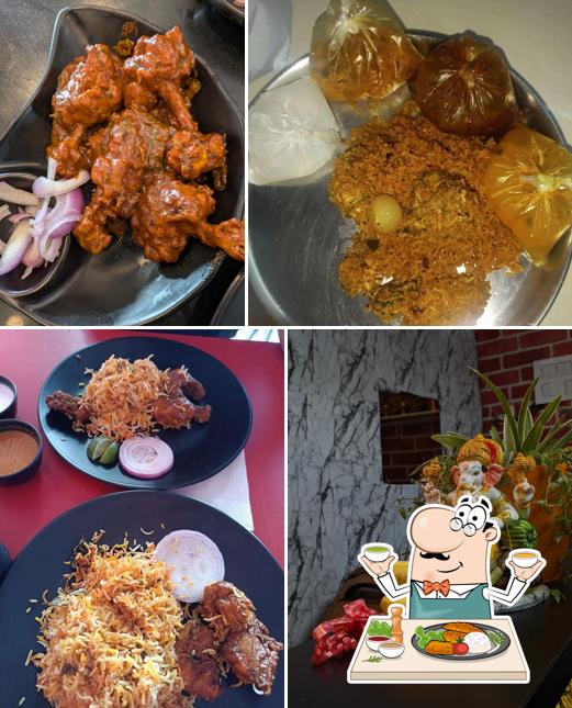 Chocolate mousse at Mogili's Chittimutyalu Pulao