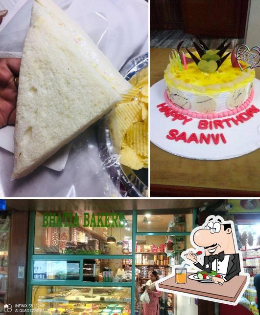 The photo of Bhatia Bakers’s food and interior