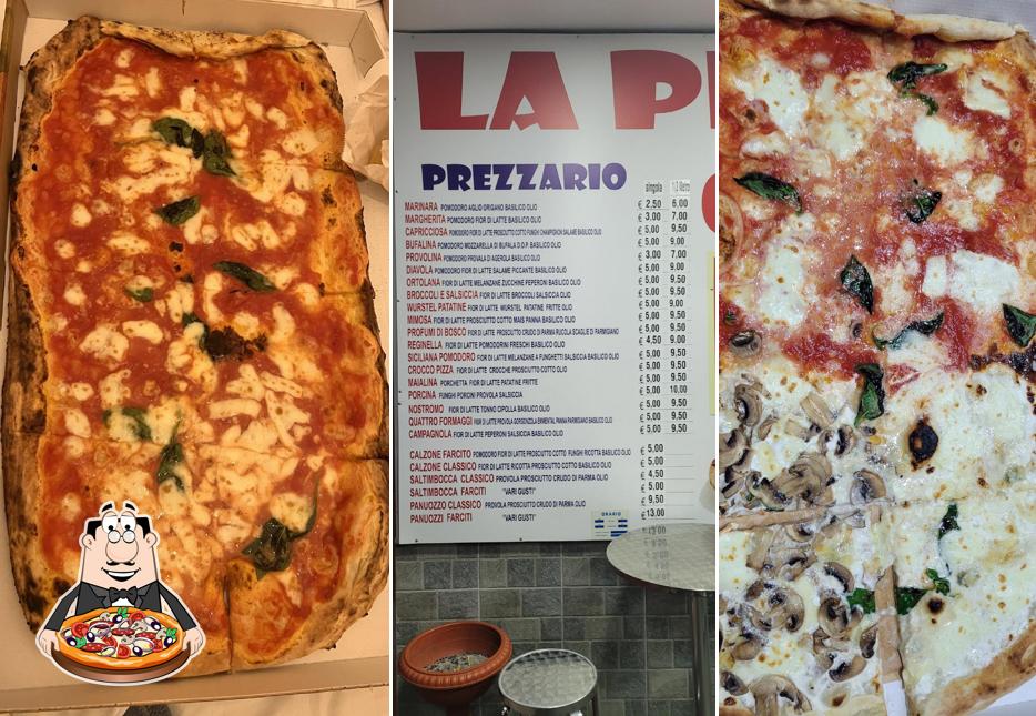 Ordina tra le molte varianti di pizza