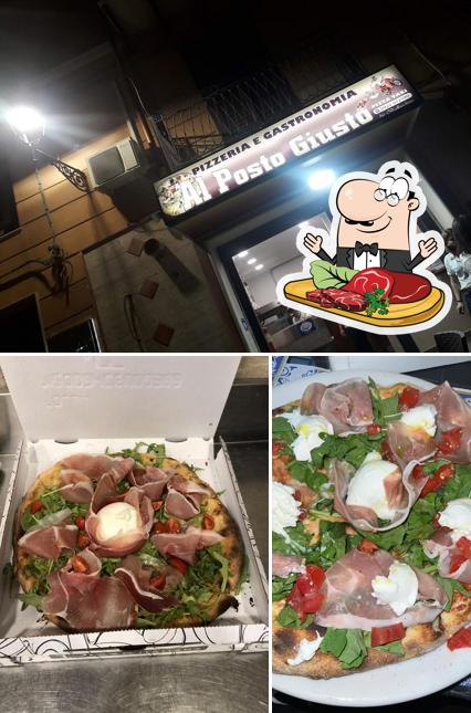 Carpaccio di manzo al Al Posto Giusto