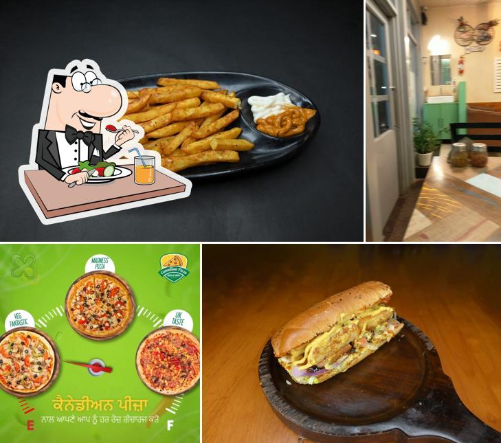 Pulled pork sandwich at Canadian Pizza , Jagraon