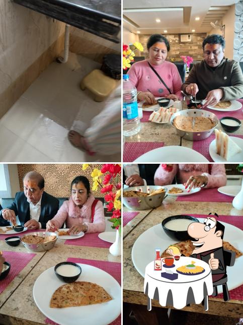 Cheese plate at Hotel Rameshwaram