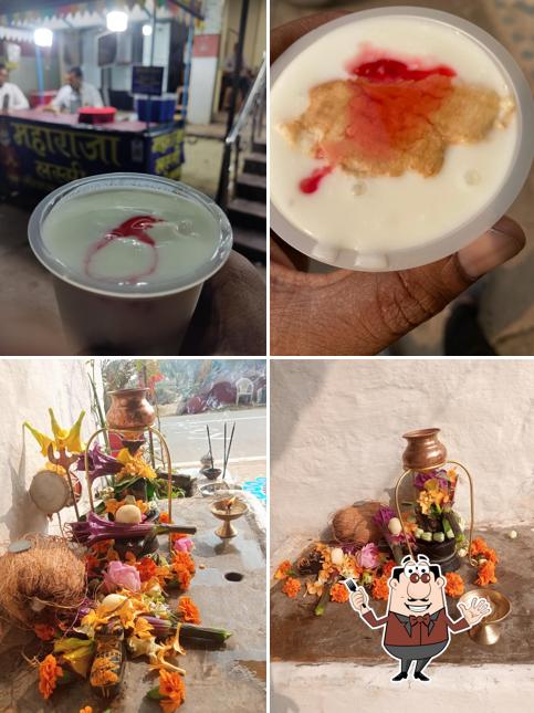 Food at Maharaja lassi center