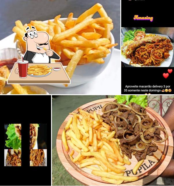 Batata frita em Pupila Lanches