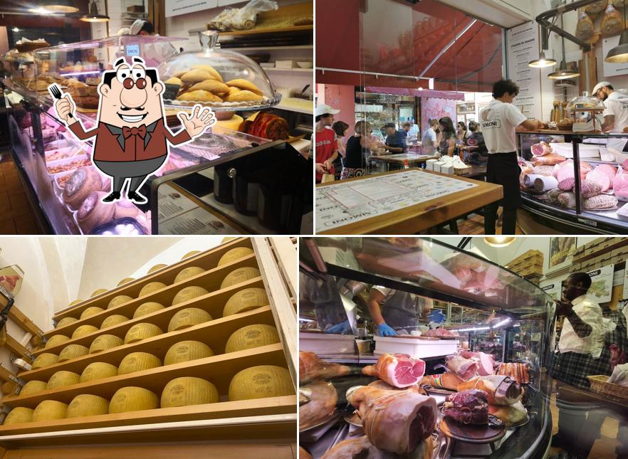 Cibo al Salumeria Simoni Laboratorio