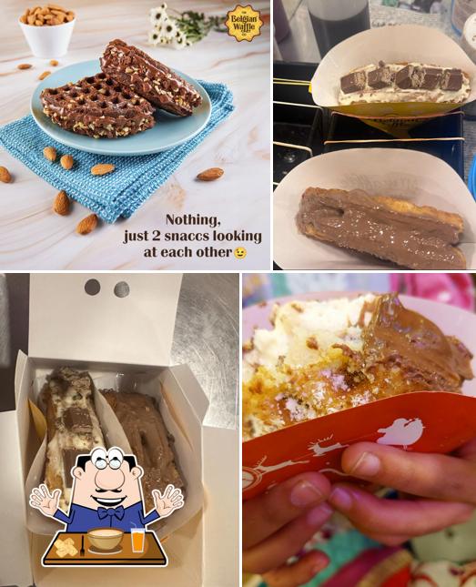 Food at The Belgian Waffle Co