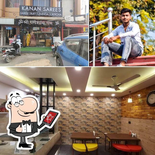 The exterior of Bankey Bihari Restaurant