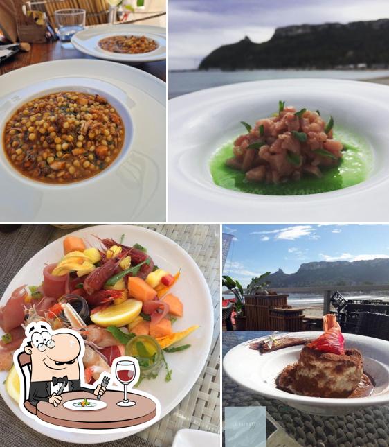 Cibo al Le Palmette Beach Club